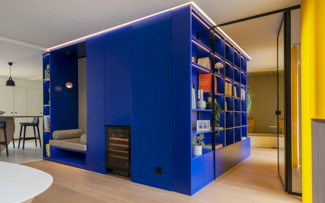Aménagement intérieur de deux appartements en duplex